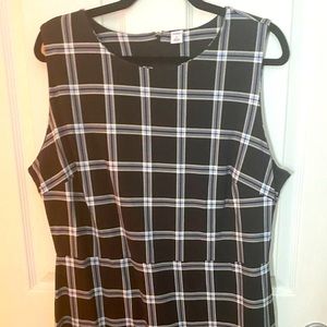 EUC - plaid work dress- only worn one time